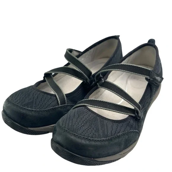 Dansko Womens Shoes Hazel Size US 6.5 / 7 EU 37 Mary Jane Fashion Black Sneaker - Picture 4 of 12